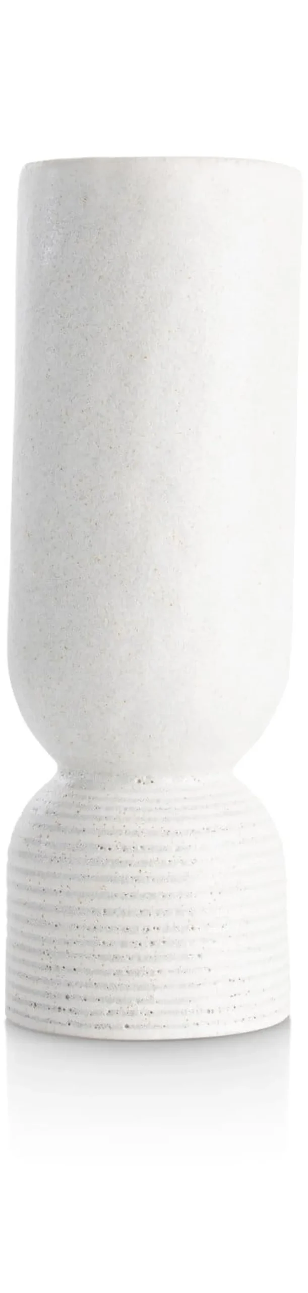 COCOmaison Vazen>Nova vaas H30,5cm - Wit