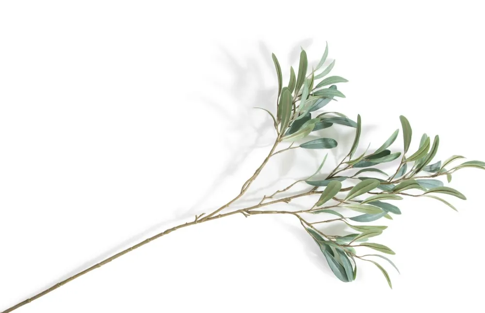 COCOmaison Kunstbloemen En -Planten>Olive Leaf Spray H82cm kunstbloem - Groen