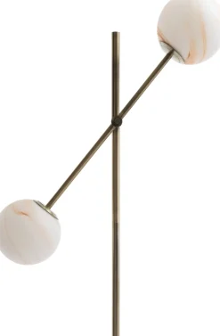 COCOmaison Vloerlampen>Oona vloerlamp 2*E27 - Goud