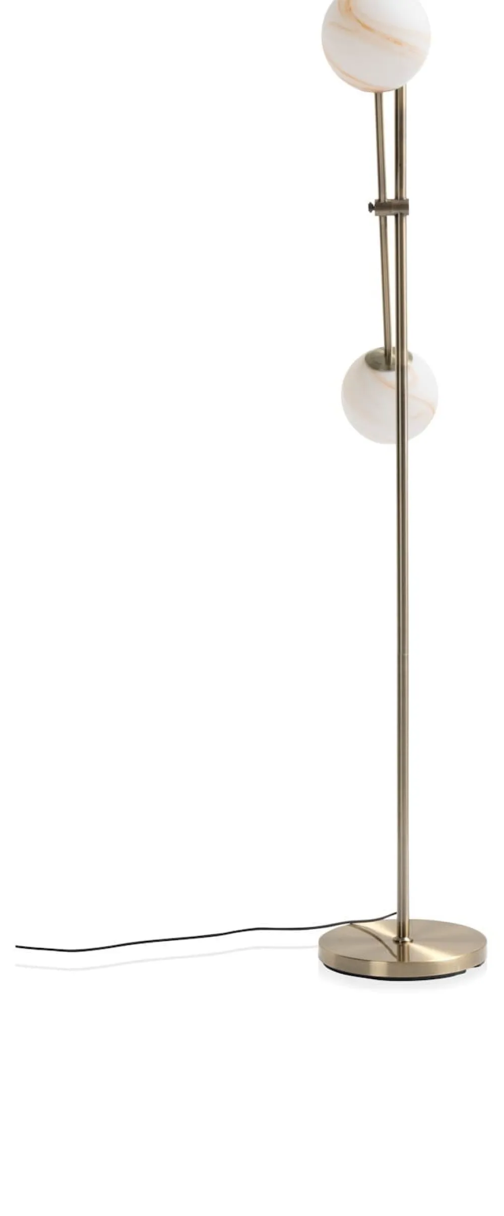 COCOmaison Vloerlampen>Oona vloerlamp 2*E27 - Goud