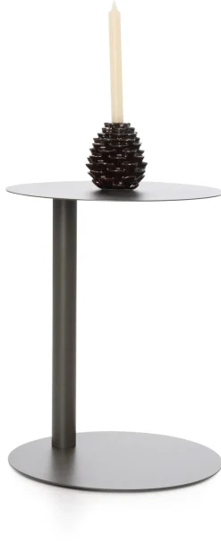 COCOmaison Bijzettafels>Owen bijzettafel H50cm - Antraciet