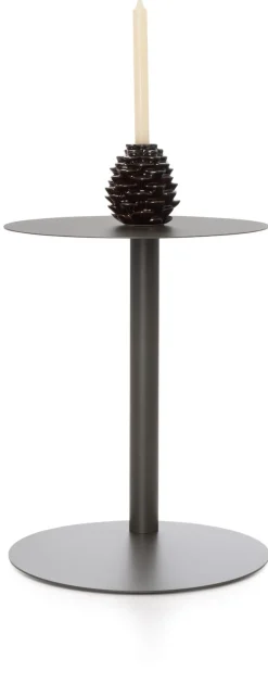 COCOmaison Bijzettafels>Owen bijzettafel H50cm - Antraciet