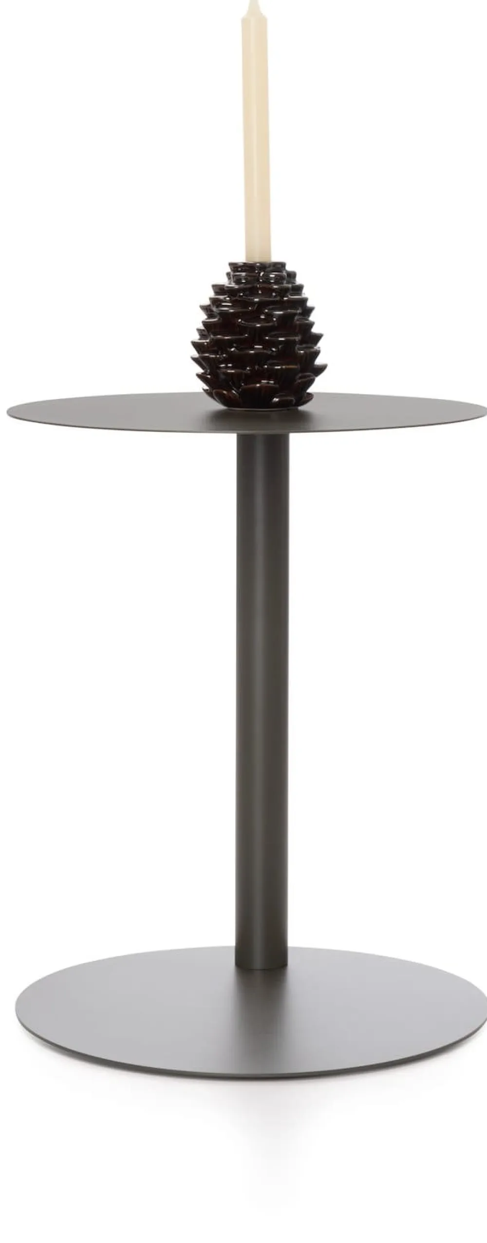 COCOmaison Bijzettafels>Owen bijzettafel H50cm - Antraciet