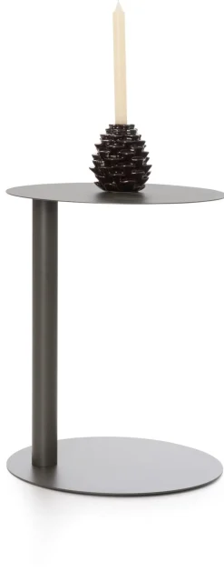 COCOmaison Bijzettafels>Owen bijzettafel H50cm - Antraciet