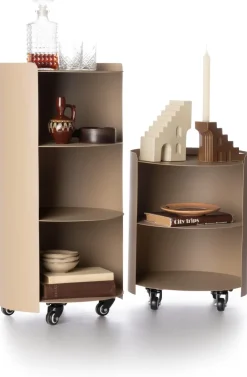 COCOmaison Bijzettafels>Owen bijzettafel H70cm - Taupe