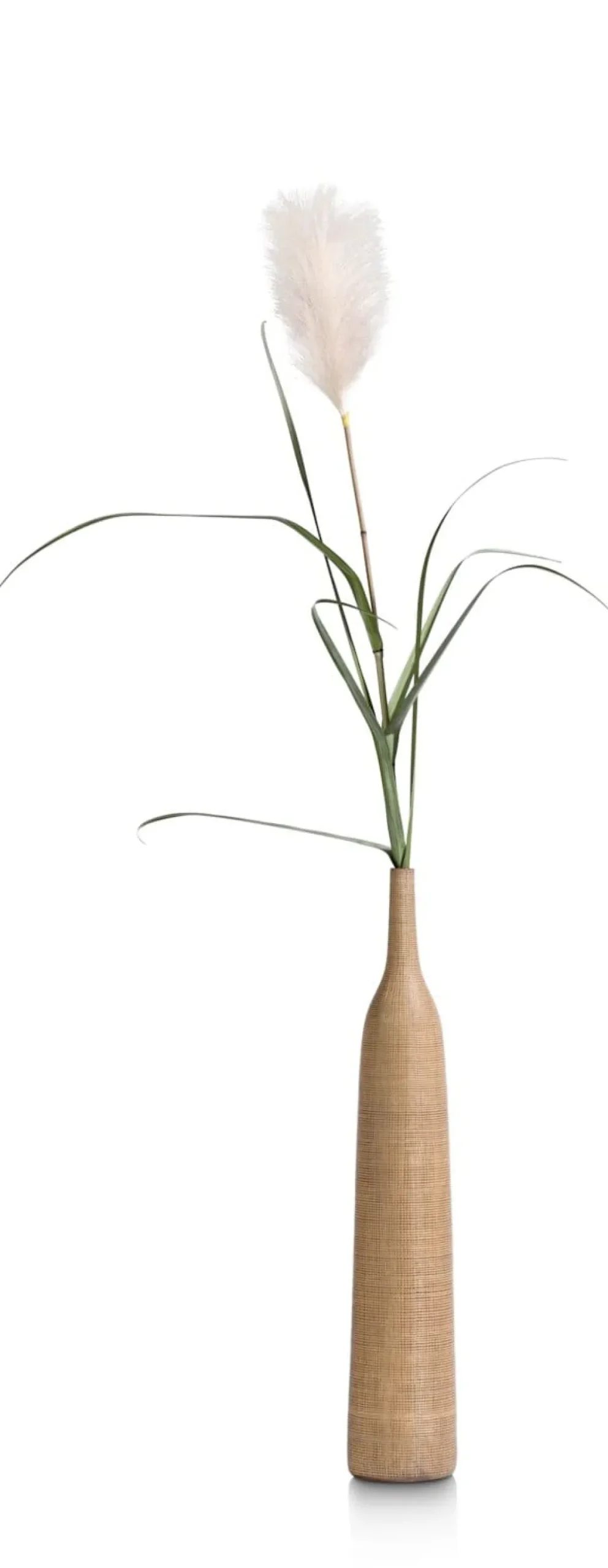 COCOmaison Kunstbloemen En -Planten>Pampus Grass kunstbloem H120cm - Groen