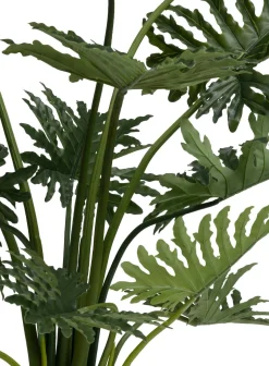 COCOmaison Kunstbloemen En -Planten>Philodendron Selloum kunstplant H125cm - Groen