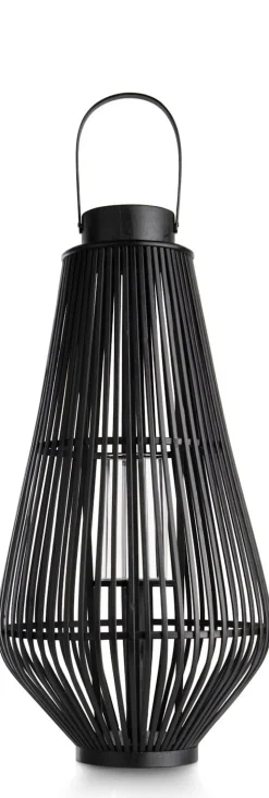 COCOmaison Kandelaars En Kaarsenhouders>Philou windlicht H70,5cm - Zwart