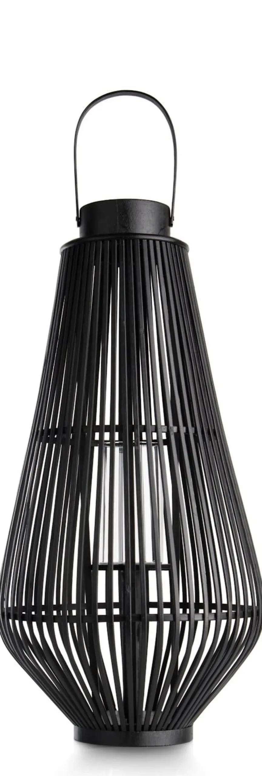 COCOmaison Kandelaars En Kaarsenhouders>Philou windlicht H70,5cm - Zwart