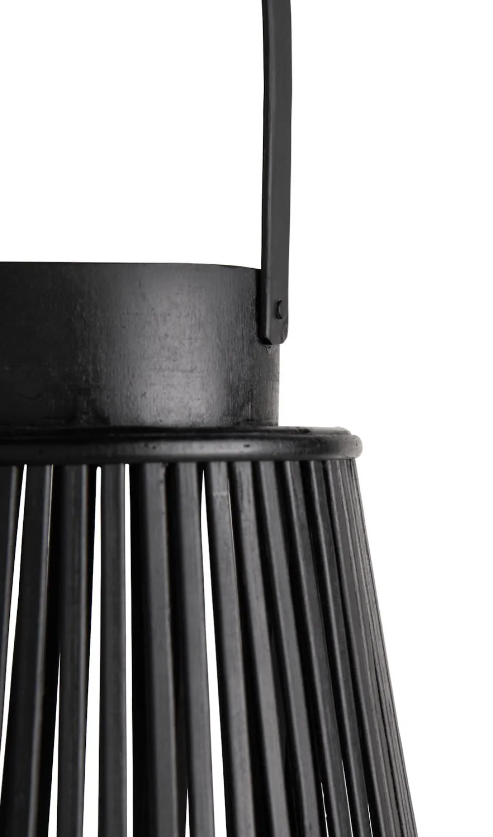 COCOmaison Kandelaars En Kaarsenhouders>Philou windlicht H70,5cm - Zwart