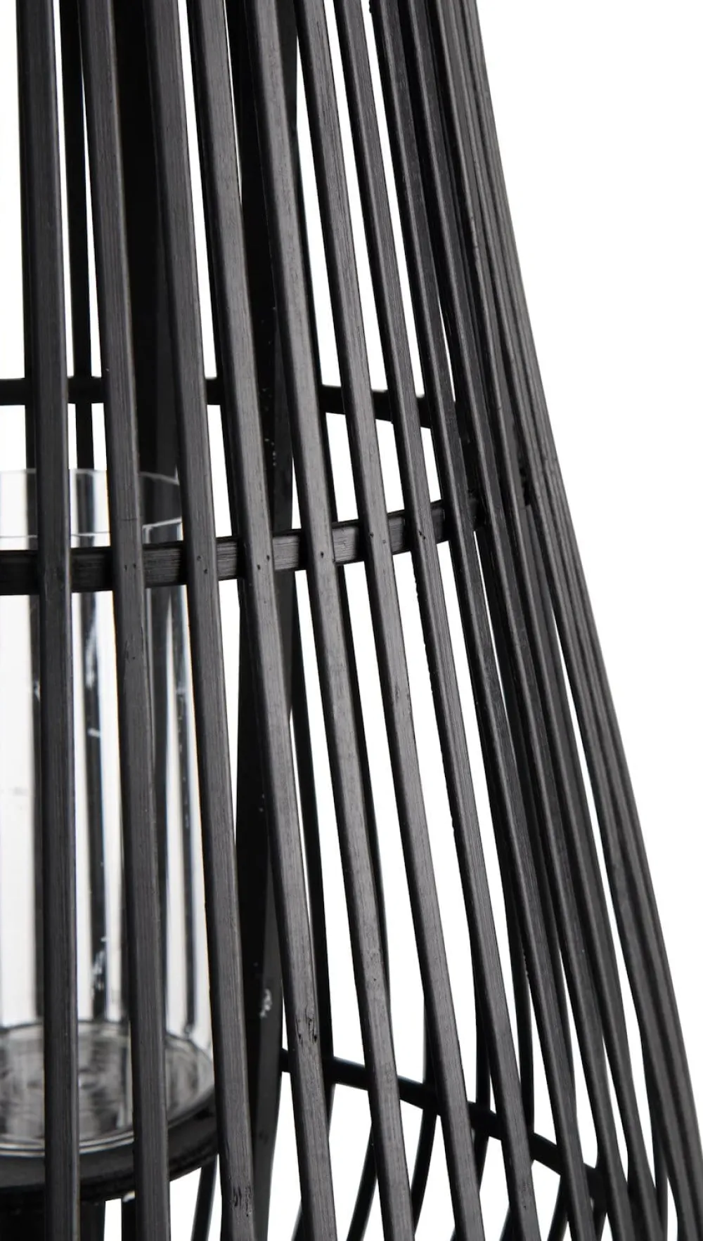 COCOmaison Kandelaars En Kaarsenhouders>Philou windlicht H70,5cm - Zwart