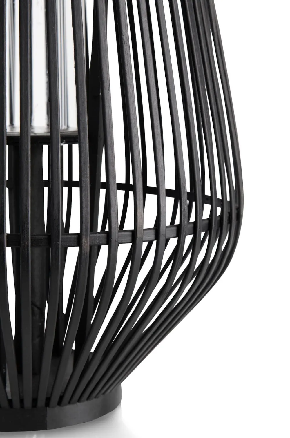 COCOmaison Kandelaars En Kaarsenhouders>Philou windlicht H70,5cm - Zwart