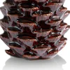 COCOmaison Kandelaars En Kaarsenhouders>Pine kandelaar H15cm - Bruin
