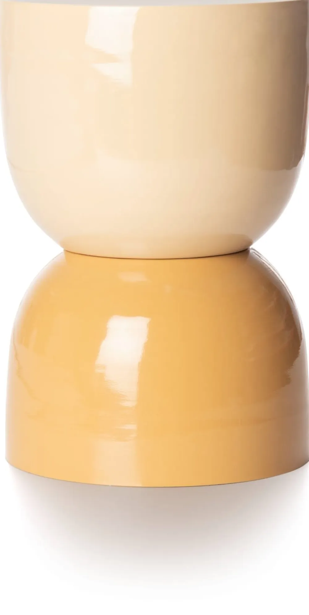 COCOmaison Bijzettafels>Pleun bijzettafel H46cm - Geel