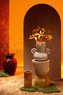 COCOmaison Bijzettafels>Pleun bijzettafel H46cm - Geel