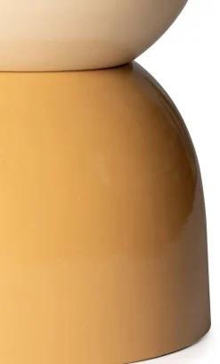 COCOmaison Bijzettafels>Pleun bijzettafel H46cm - Geel