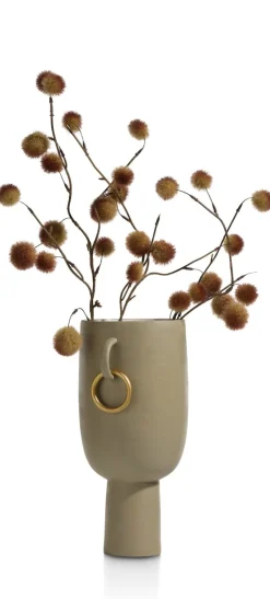 COCOmaison Vazen>Presley vaas H34cm - Beige