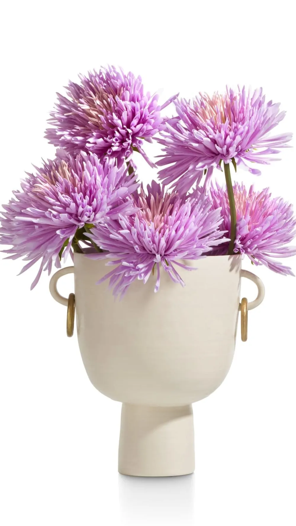 COCOmaison Vazen>Presley vaas H25cm - Cremekleurig
