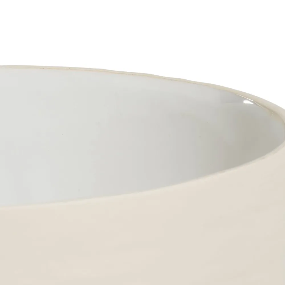 COCOmaison Vazen>Presley vaas H25cm - Cremekleurig