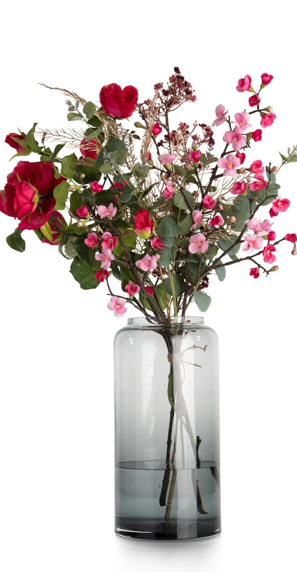 COCOmaison Kunstbloemen En -Planten>Qunince Spray H97cm kunstbloem - Roze