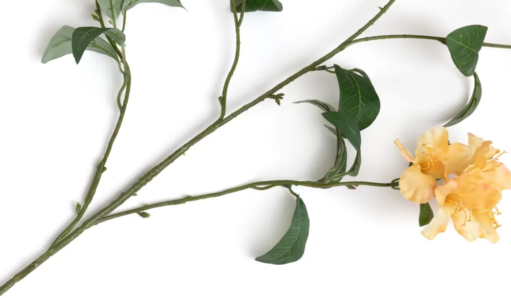 COCOmaison Kunstbloemen En -Planten>Rhododendron Spray kunstbloem H118cm - Oranje