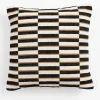 COCOmaison Sierkussens>Riff kussen 50x50cm - Zwart