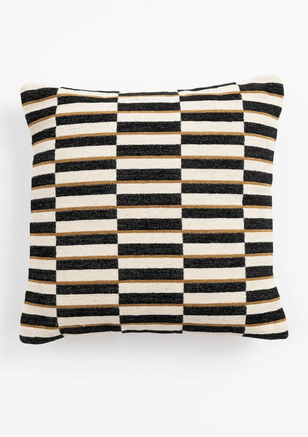COCOmaison Sierkussens>Riff kussen 50x50cm - Zwart