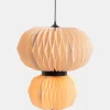 COCOmaison Hanglampen>Rikke hanglamp 2*E27 D60cm - Beige