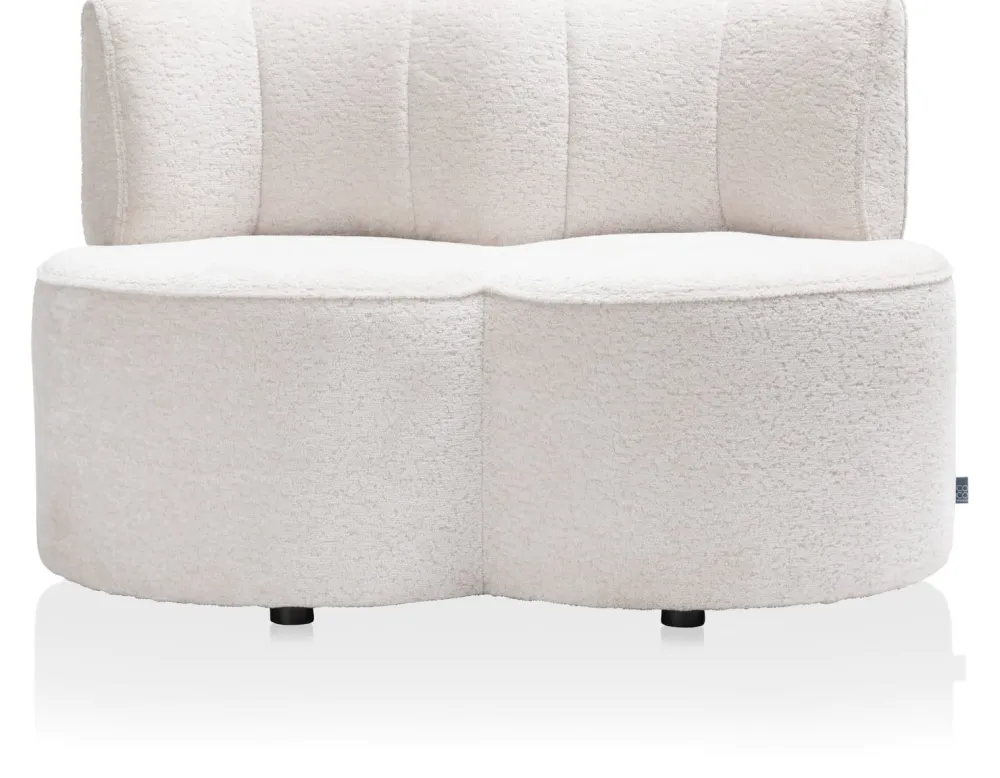 COCOmaison Fauteuils>Roan bank 2 zits - Creme