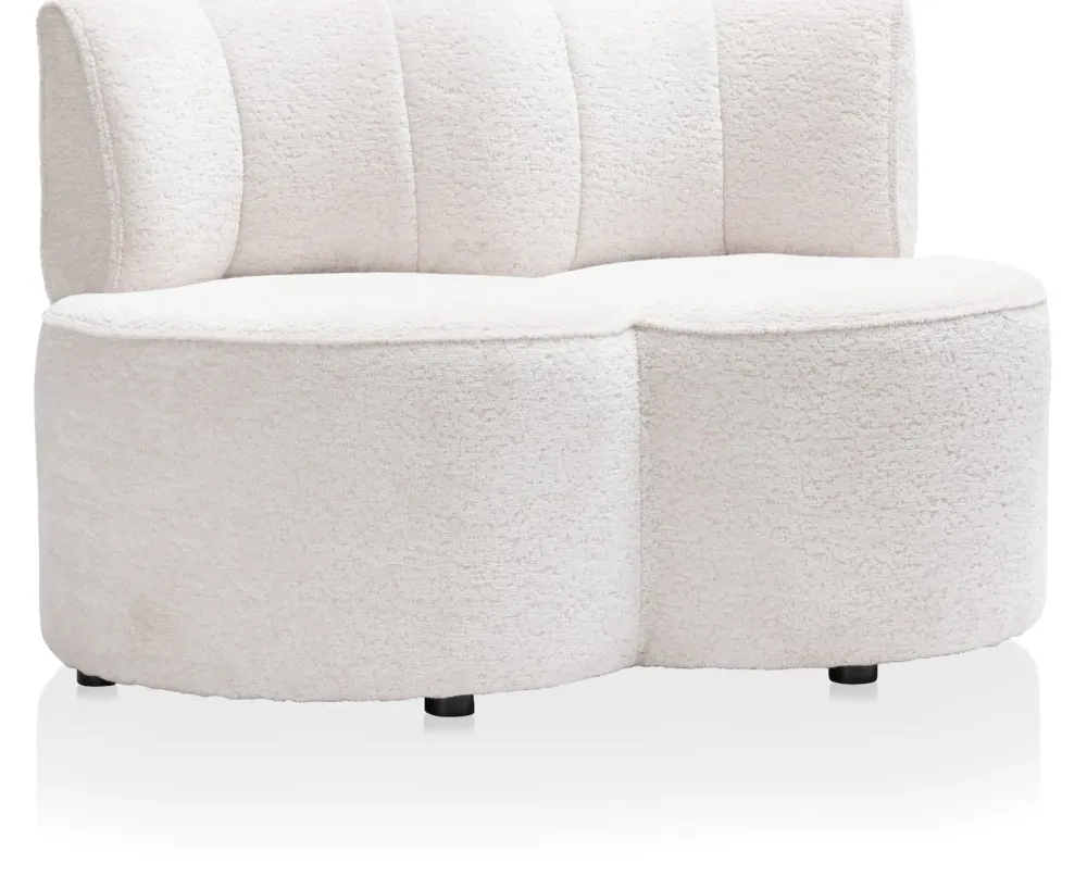 COCOmaison Fauteuils>Roan bank 2 zits - Creme