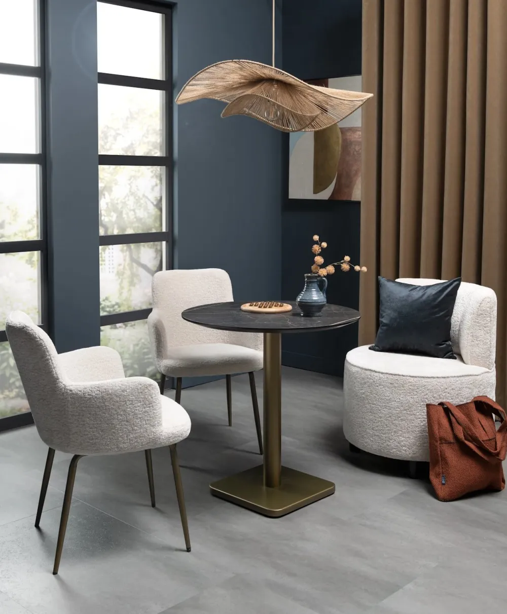 COCOmaison Fauteuils>Roan fauteuil - Creme