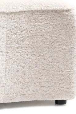 COCOmaison Poefs En Krukken>Roan poef maan H44cm - Creme