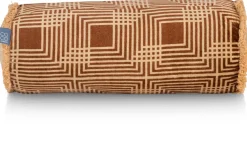 COCOmaison Sierkussens>Robbie bolster kussen 45x18cm - Bruin
