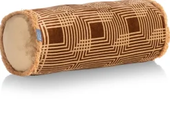 COCOmaison Sierkussens>Robbie bolster kussen 45x18cm - Bruin