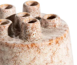 COCOmaison Vazen>Safia vaas H15cm - Beige
