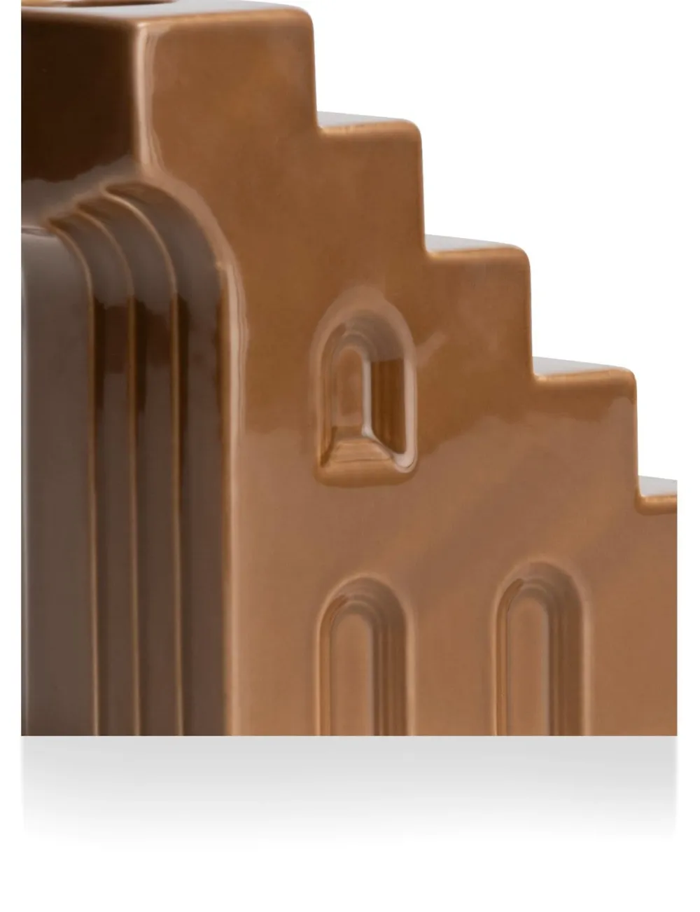 COCOmaison Kandelaars En Kaarsenhouders>Skira kandelaar H11.8cm - Bruin