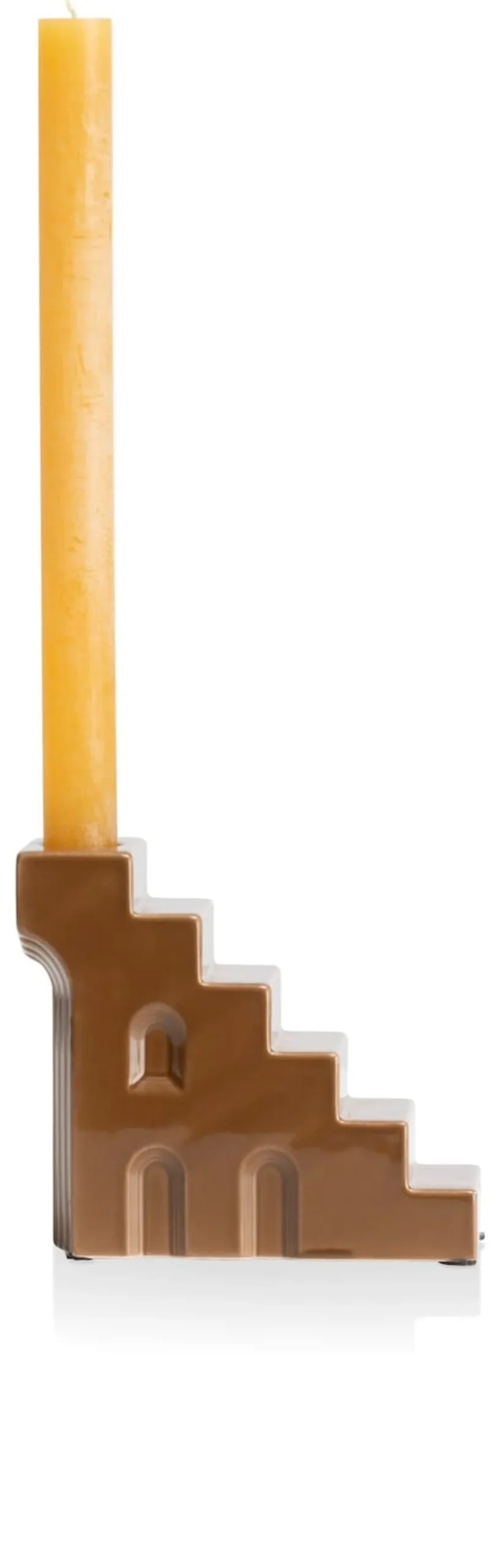 COCOmaison Kandelaars En Kaarsenhouders>Skira kandelaar H11.8cm - Bruin