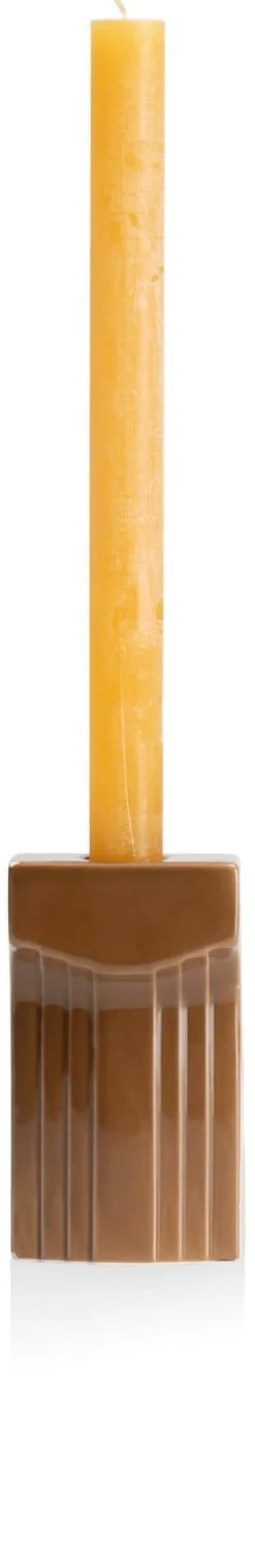 COCOmaison Kandelaars En Kaarsenhouders>Skira kandelaar H11.8cm - Bruin