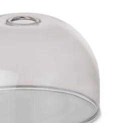 COCOmaison Vervanging Glas>Skylar glazen bol D10cm - Zwart / antraciet