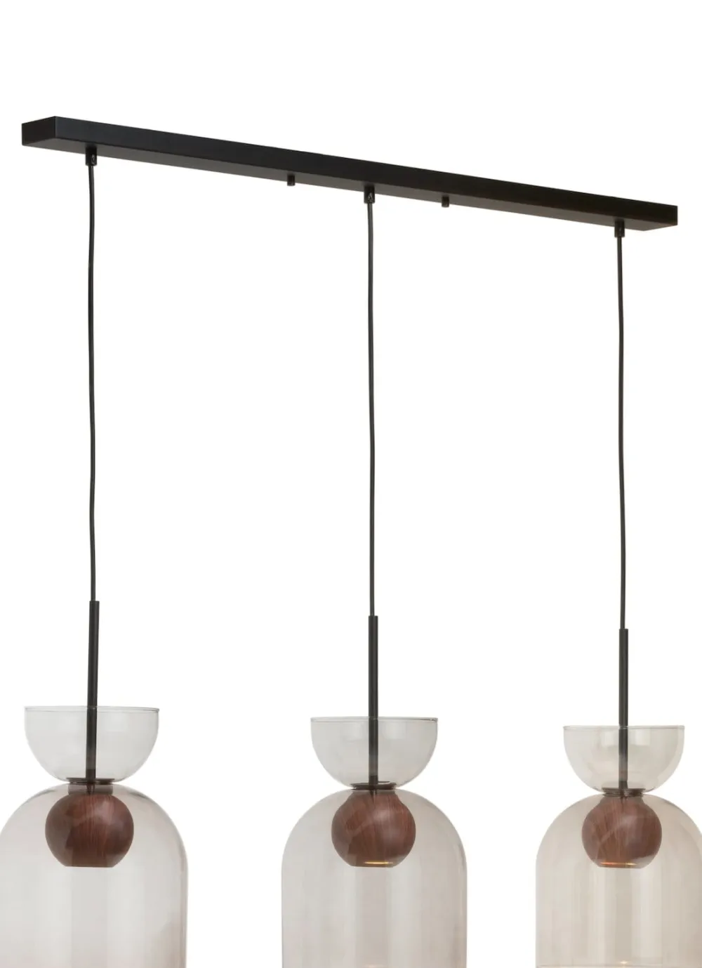 COCOmaison Hanglampen>Skylar hanglamp 3*GU10 - Zwart / antraciet