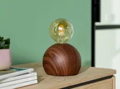 COCOmaison Tafellampen>Skylar tafellamp 1*E27 - Zwart / antraciet