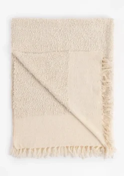 COCOmaison Plaids>Snow plaid 130x170cm - Wit