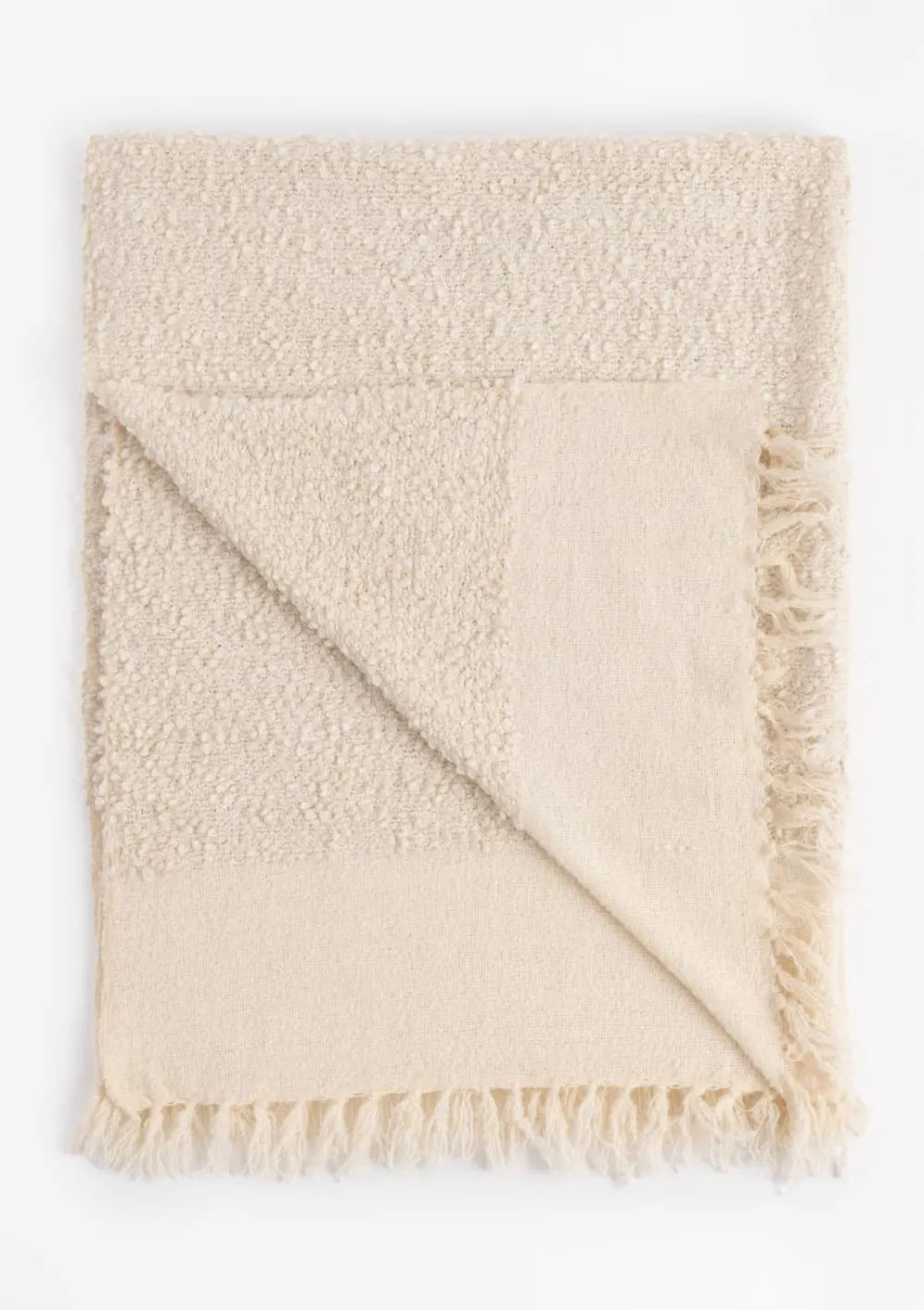 COCOmaison Plaids>Snow plaid 130x170cm - Wit