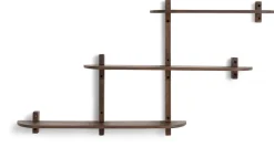COCOmaison Wand- En Boekenrekken|Wandrekken En Wandplanken>Sonny wandrek - Bruin