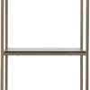 COCOmaison Wand- En Boekenrekken>Stand up rek 45x50x193cm - Goud