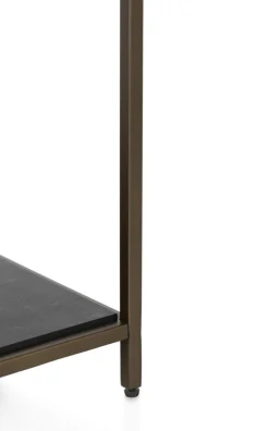 COCOmaison Wand- En Boekenrekken>Stand up rek 45x50x193cm - Goud