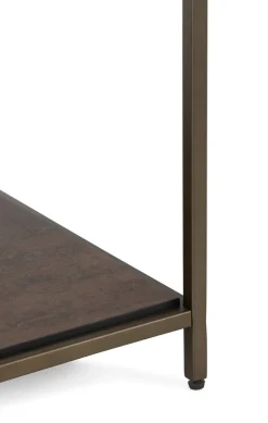 COCOmaison Wand- En Boekenrekken>Stand up rek 45x50x193cm - Goud
