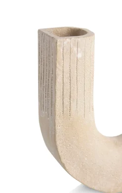 COCOmaison Vazen>Suze vaas H16cm - Beige