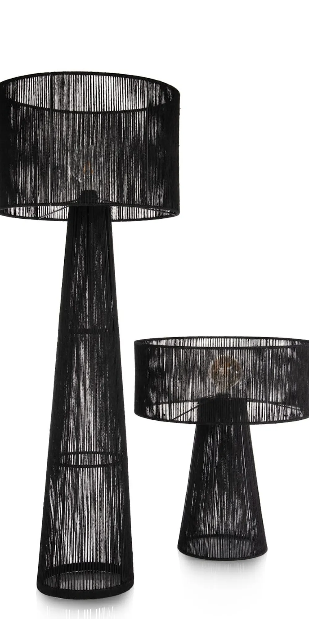 COCOmaison Vloerlampen>Tali vloerlamp 1*E27 H120cm - zwart