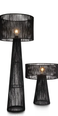 COCOmaison Vloerlampen>Tali vloerlamp 1*E27 H120cm - zwart